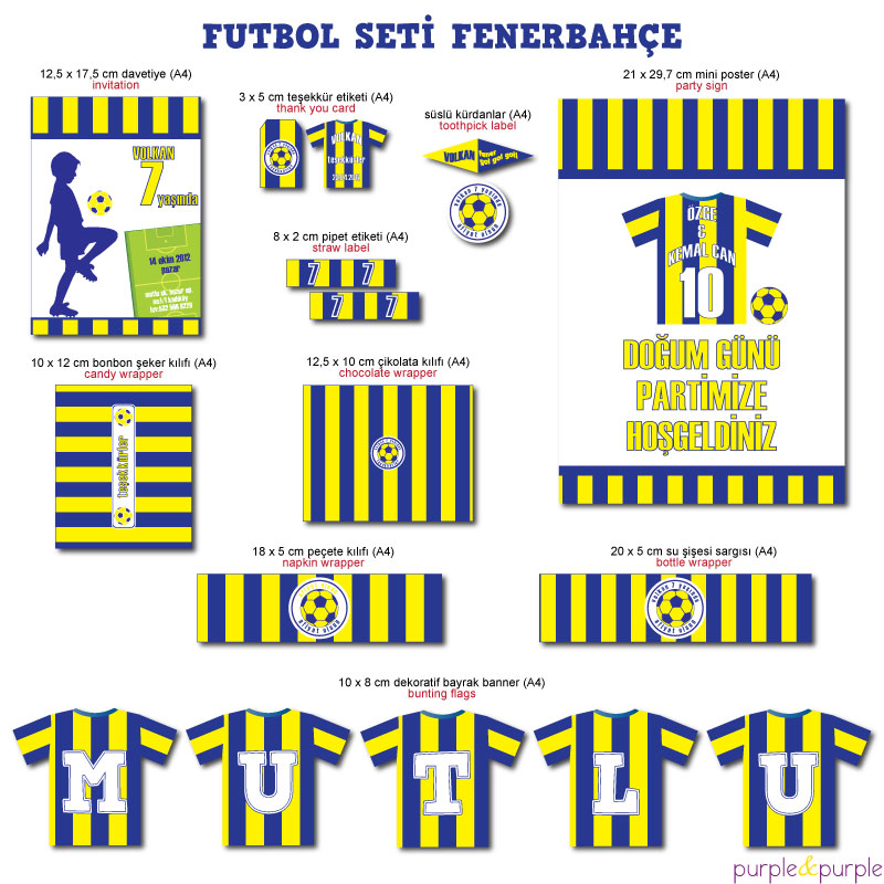 Futbol Seti Fenerbahçe