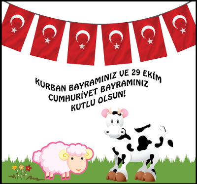 Çifte bayramınız kutlu olsun:)